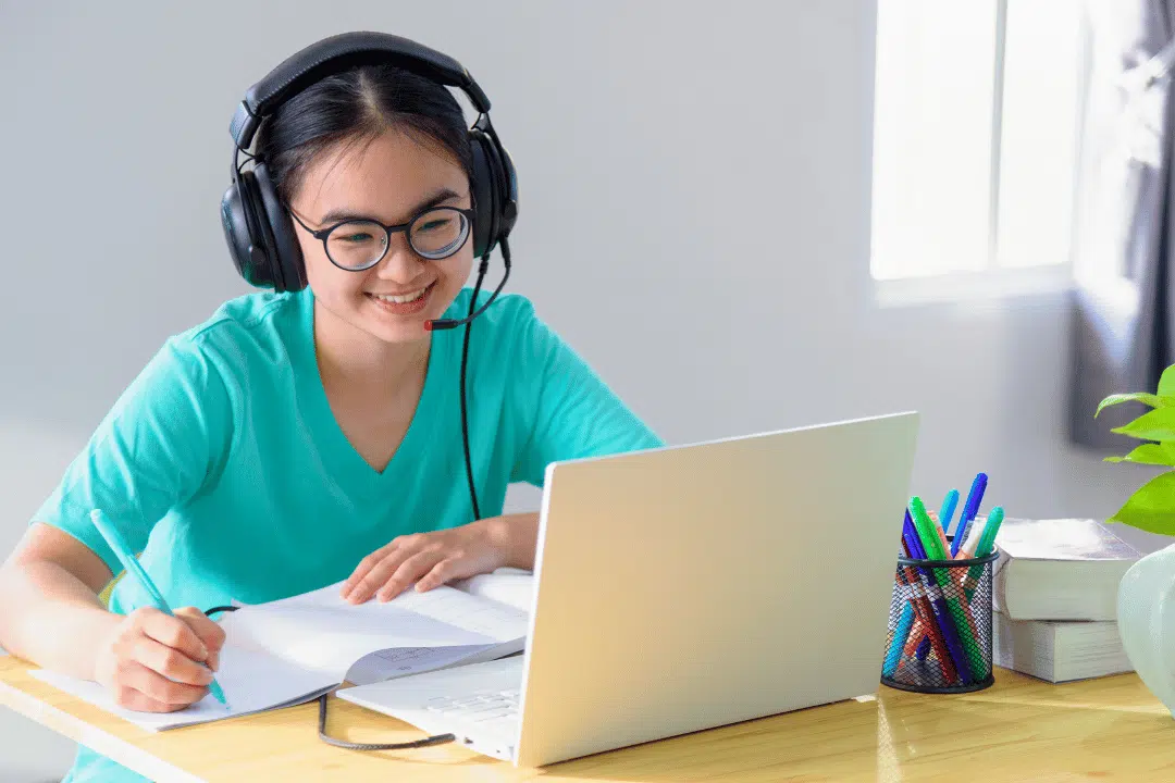 Online learning setup for student success