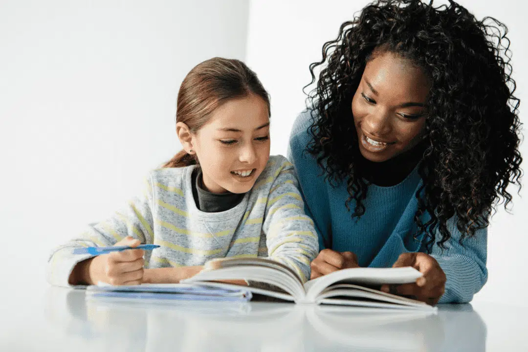 student receiving sat-act prep tutoring