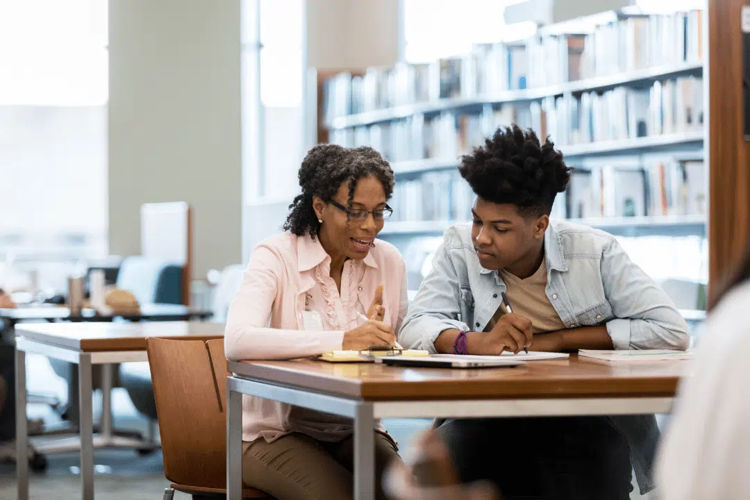 academic tutoring session