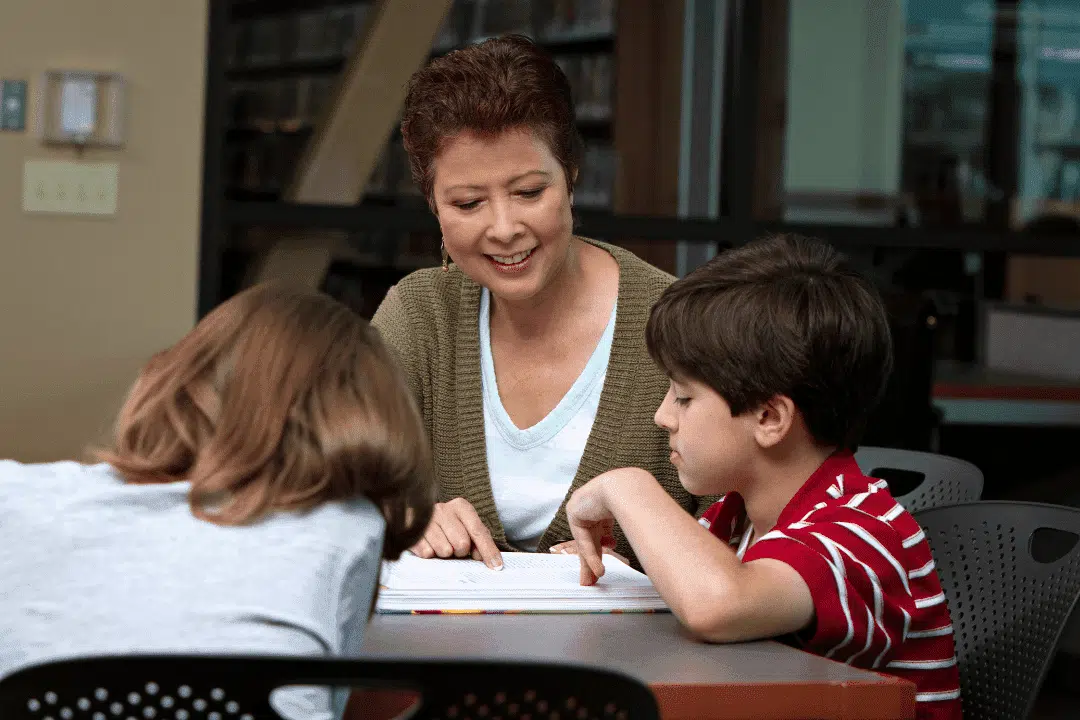 structured tutoring session supporting learning