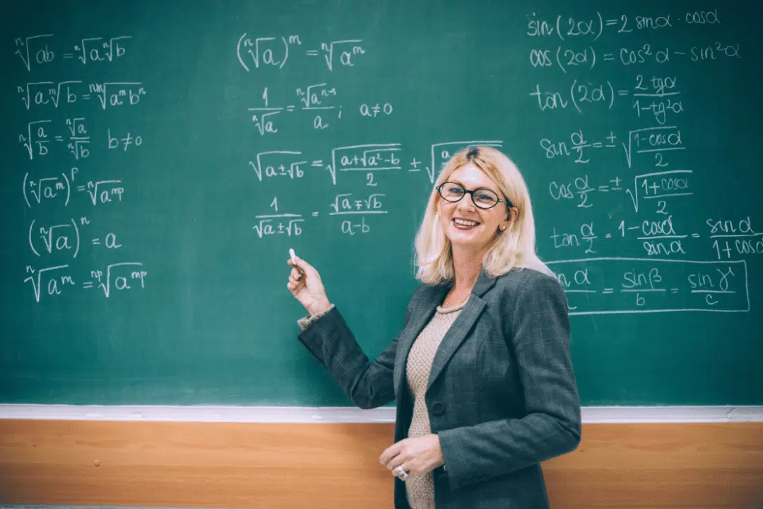 visual representation of breaking down complex math problems into smaller logical steps for better understanding
